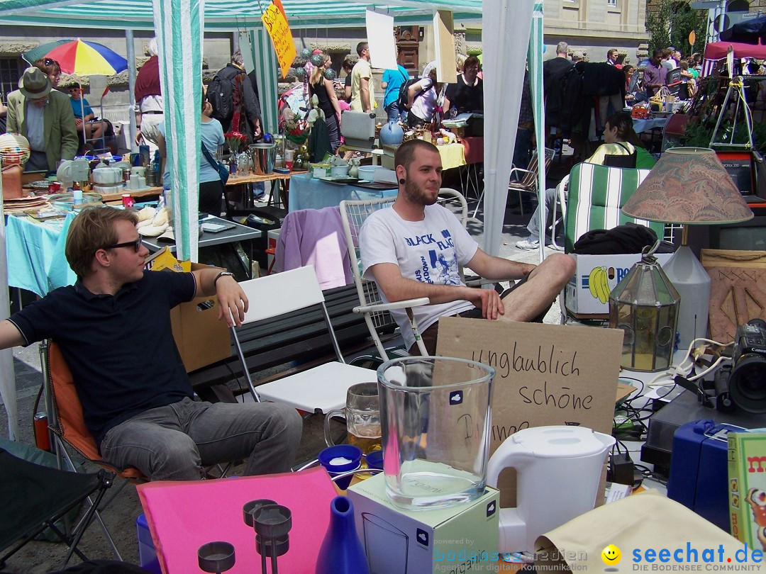 Flohmarkt: Konstanz am Bodensee, 17.06.2012