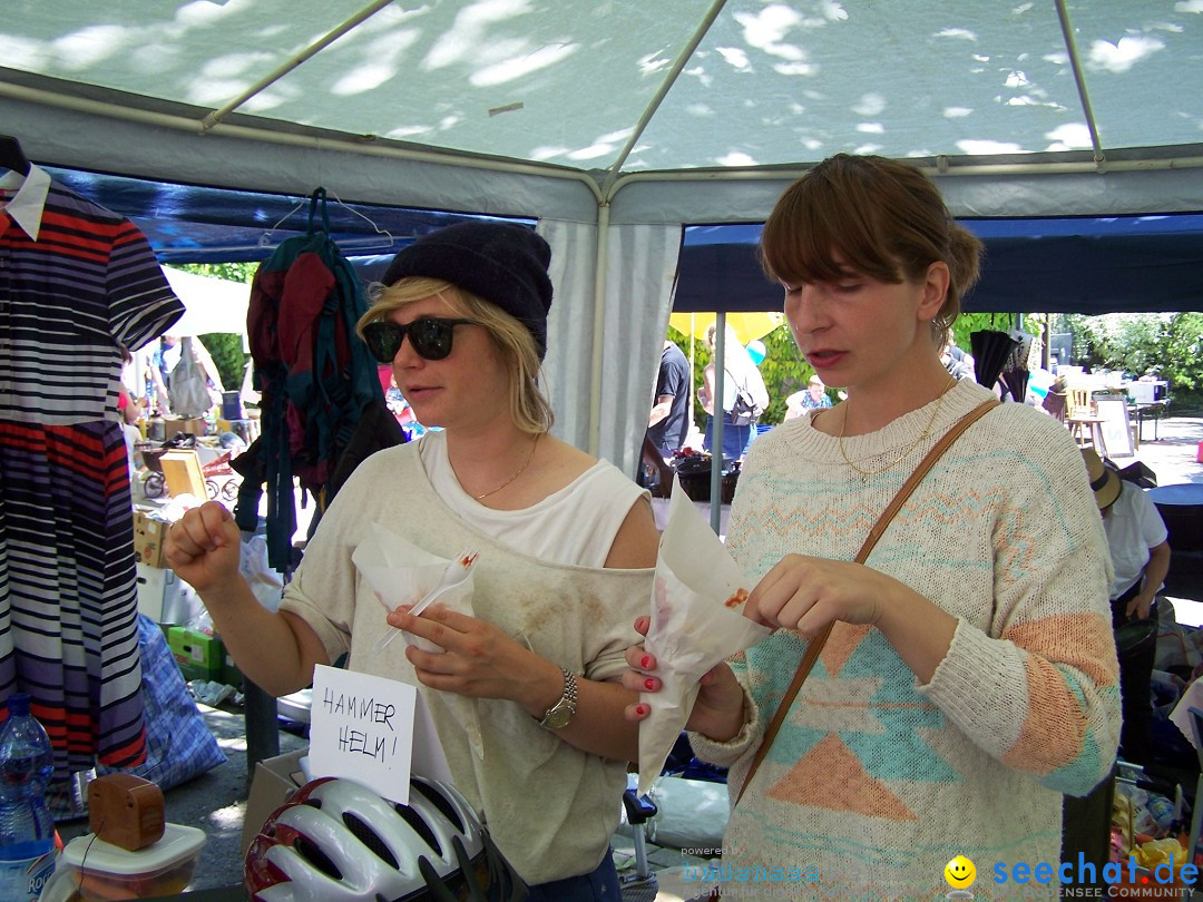 Flohmarkt: Konstanz am Bodensee, 17.06.2012