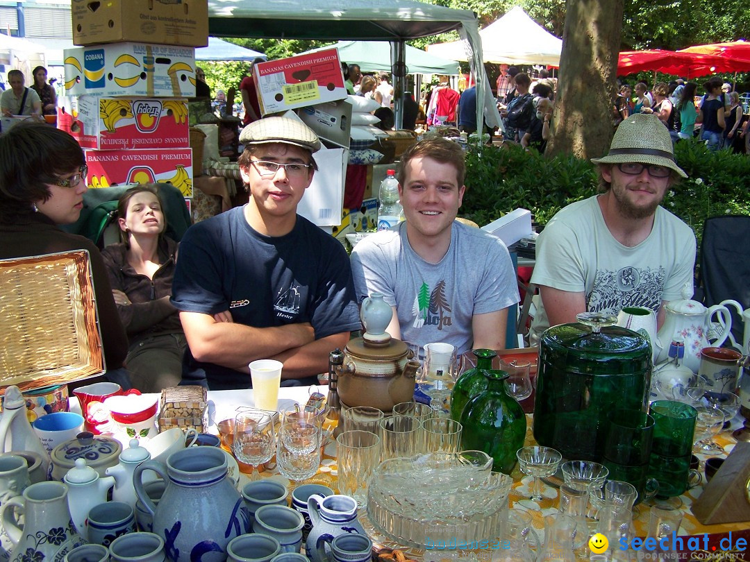 Flohmarkt: Konstanz am Bodensee, 17.06.2012