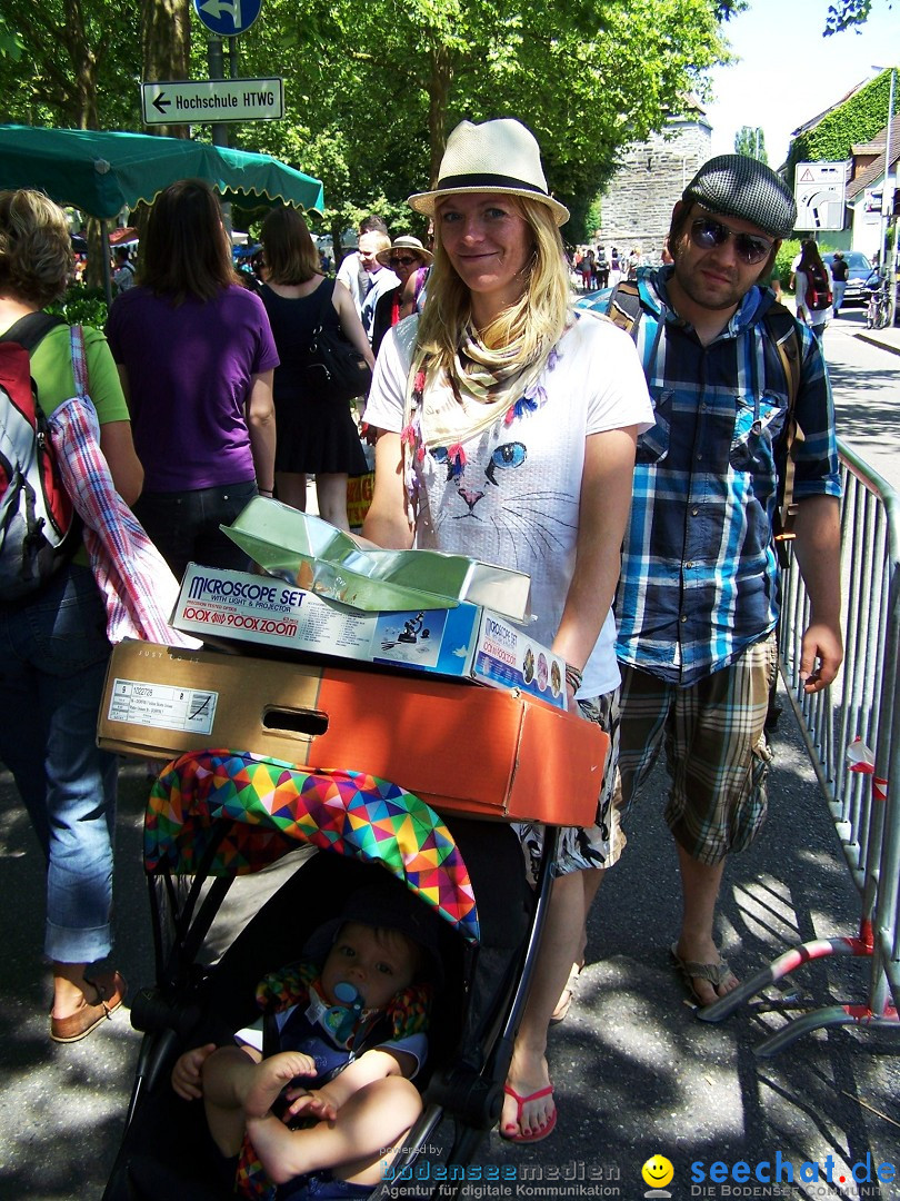 Flohmarkt: Konstanz am Bodensee, 17.06.2012