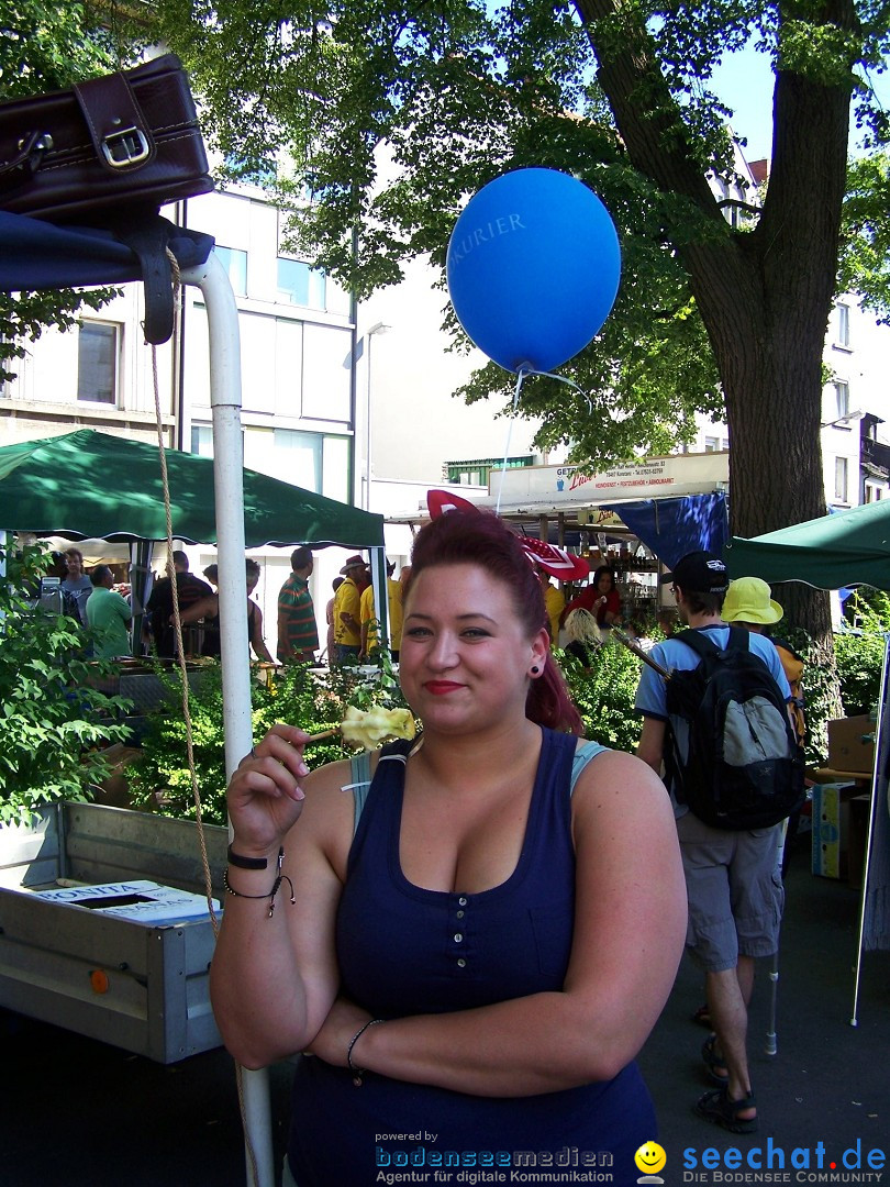 Flohmarkt: Konstanz am Bodensee, 17.06.2012