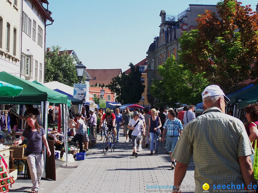 Flohmarkt: Konstanz am Bodensee, 17.06.2012