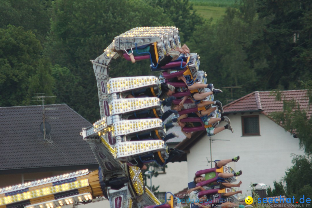 Feierobed-Hock am Schweizer Feiertag: Stockach am Bodensee, 18.06.2012