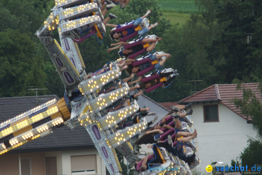 Feierobed-Hock am Schweizer Feiertag: Stockach am Bodensee, 18.06.2012