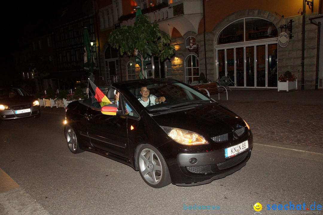 Fussball-EM: Deutschland vs. Griechenland 4-2: Stockach am Bodensee, 21.06.