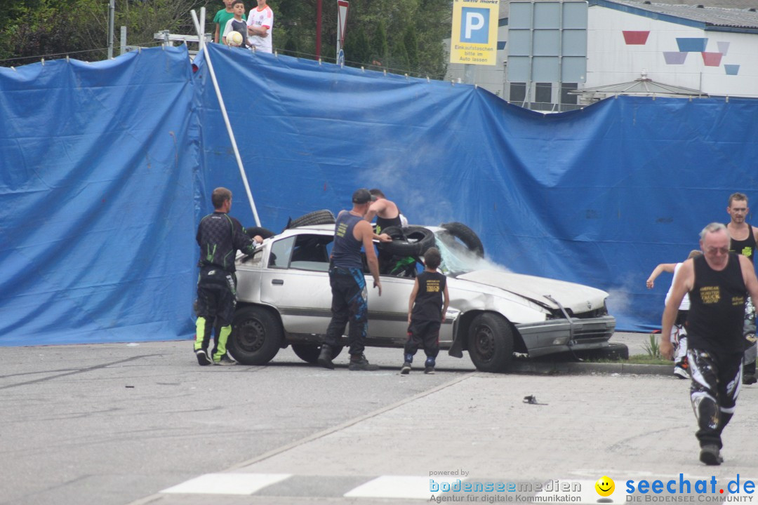 XXXXL-Monster-Truck-Show: Volkertshausen am Bodensee, 24.06.2012