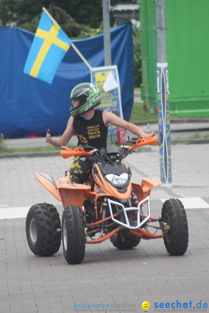 XXXXL-Monster-Truck-Show: Volkertshausen am Bodensee, 24.06.2012