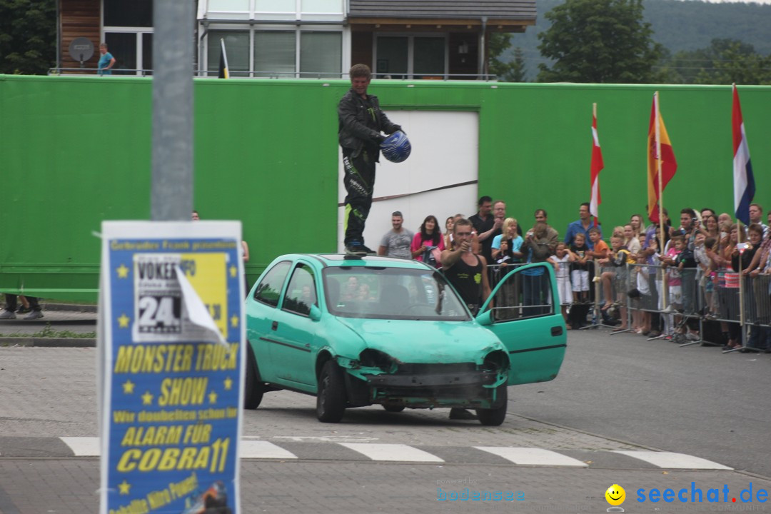 XXXXL-Monster-Truck-Show: Volkertshausen am Bodensee, 24.06.2012