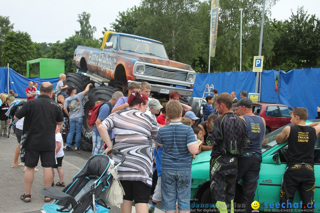 XXXXL-Monster-Truck-Show: Volkertshausen am Bodensee, 24.06.2012