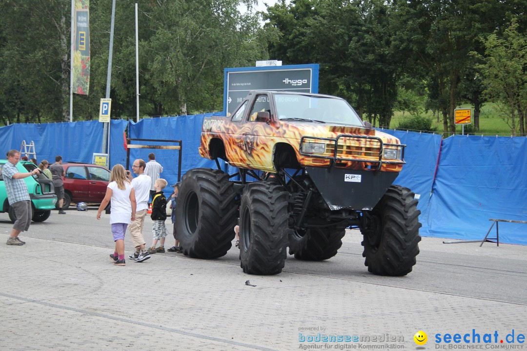 XXXXL-Monster-Truck-Show: Volkertshausen am Bodensee, 24.06.2012