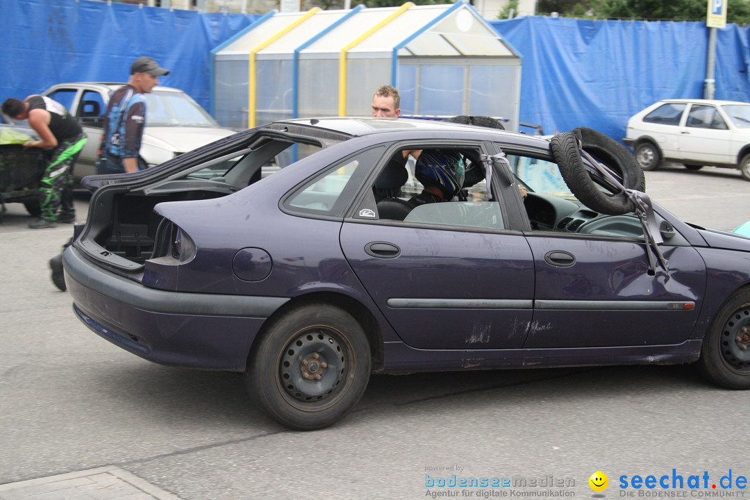 XXXXL-Monster-Truck-Show: Volkertshausen am Bodensee, 24.06.2012