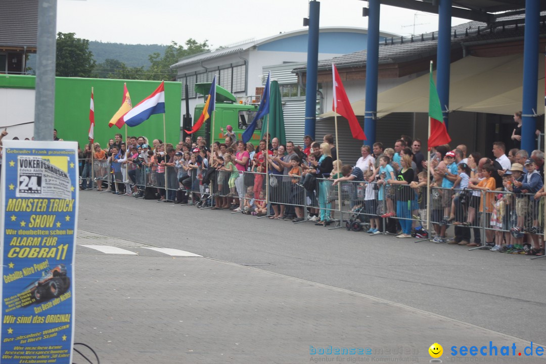 XXXXL-Monster-Truck-Show: Volkertshausen am Bodensee, 24.06.2012