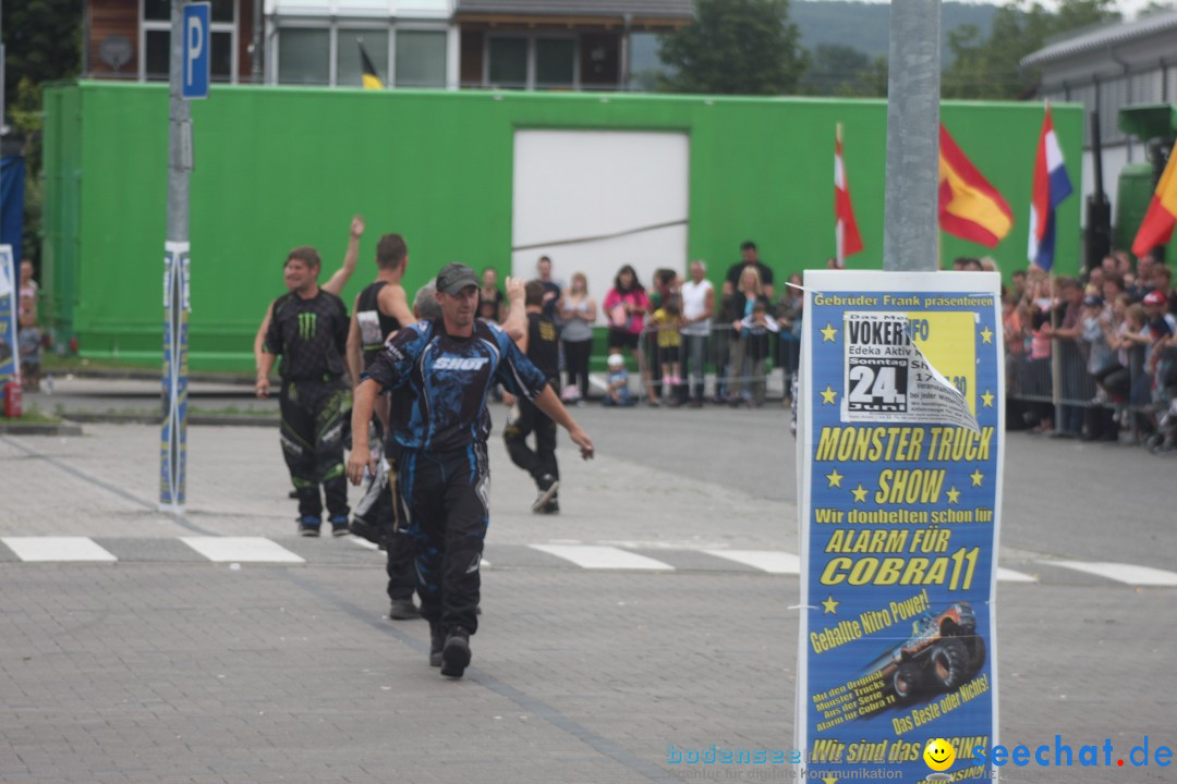 XXXXL-Monster-Truck-Show: Volkertshausen am Bodensee, 24.06.2012