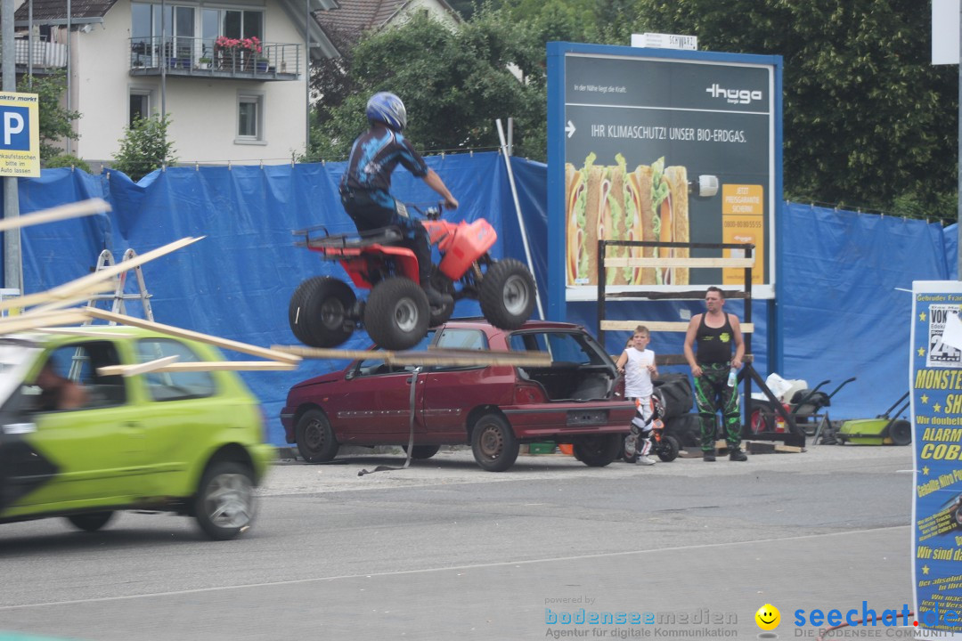 XXXXL-Monster-Truck-Show: Volkertshausen am Bodensee, 24.06.2012