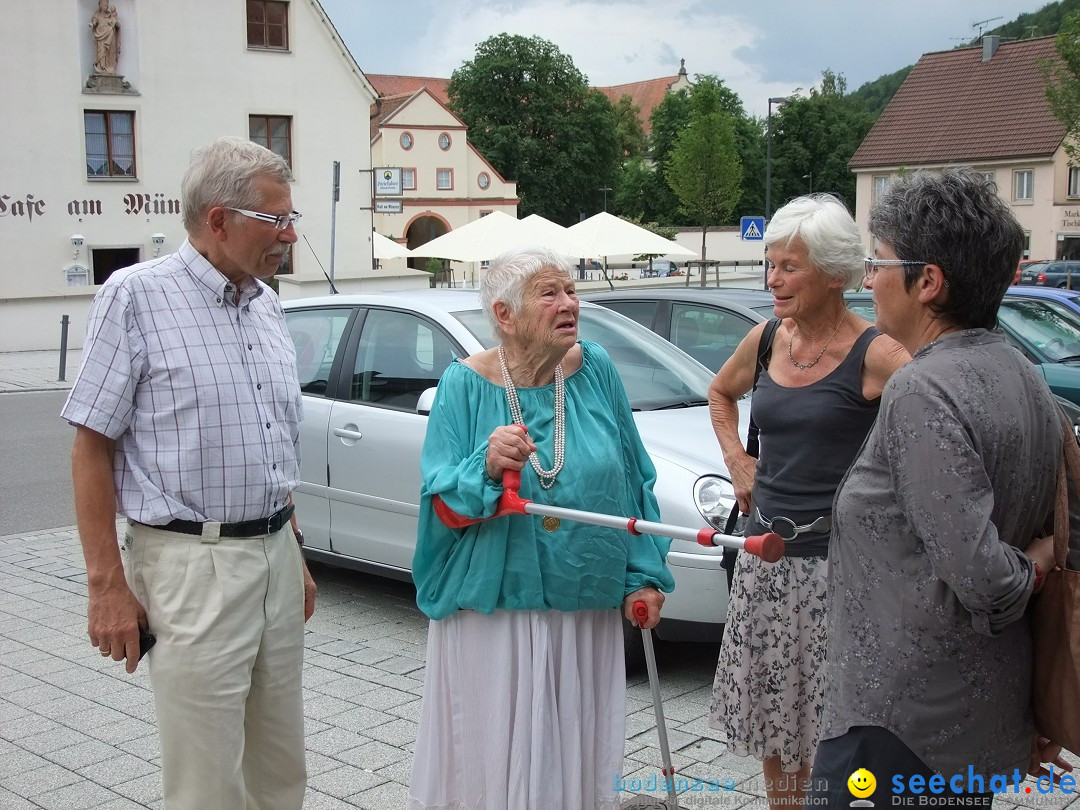 Vernissage Gerda Sorger: Zwiefalten, 05.07.2012