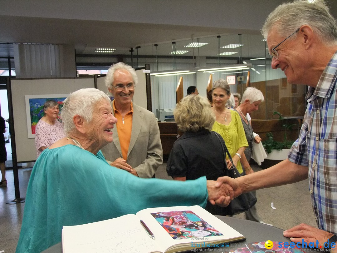 Vernissage Gerda Sorger: Zwiefalten, 05.07.2012