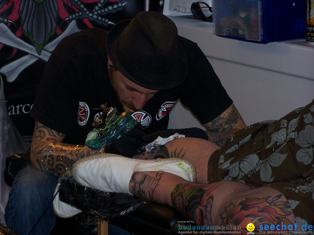 Tattoo Convention Bodensee 2012 - Schiffe: Friedrichshafen, 08.07.2012