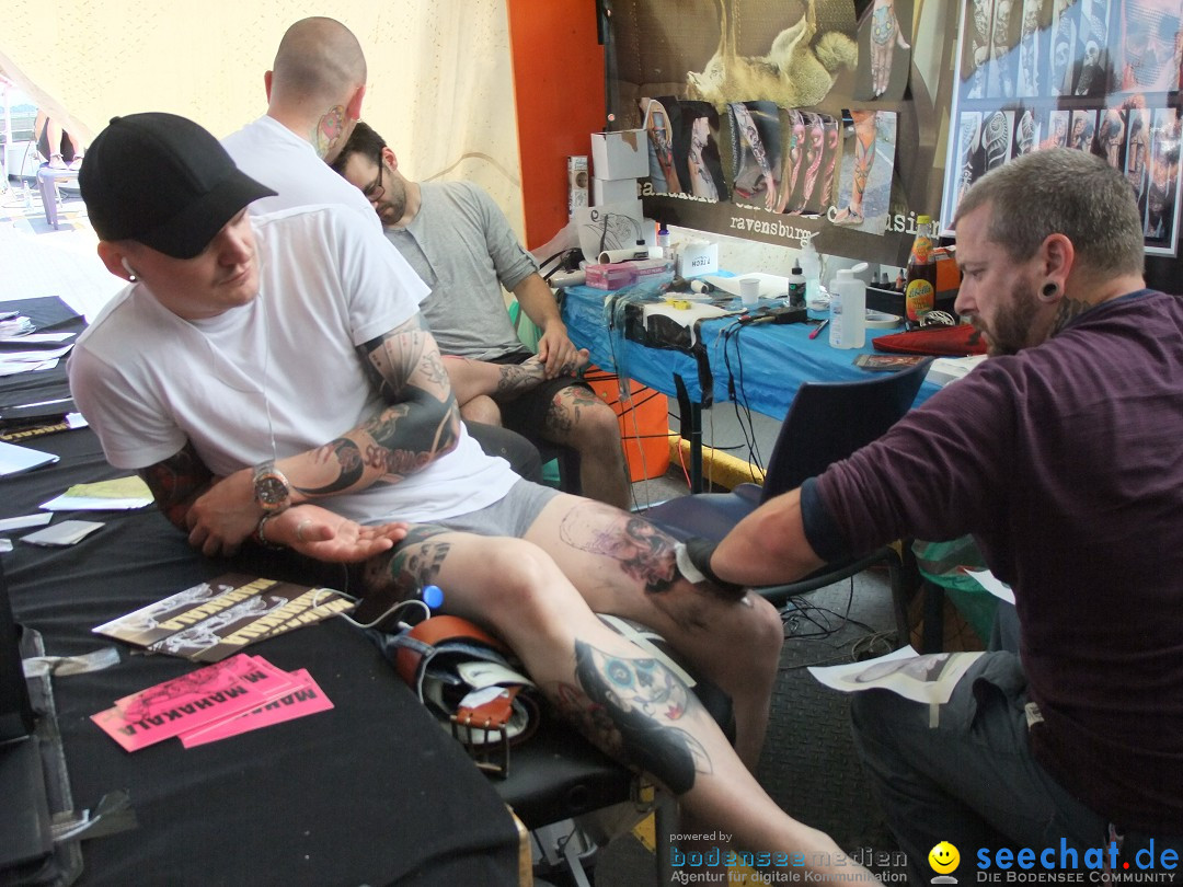 Tattoo Convention Bodensee 2012 - Schiffe: Friedrichshafen, 08.07.2012