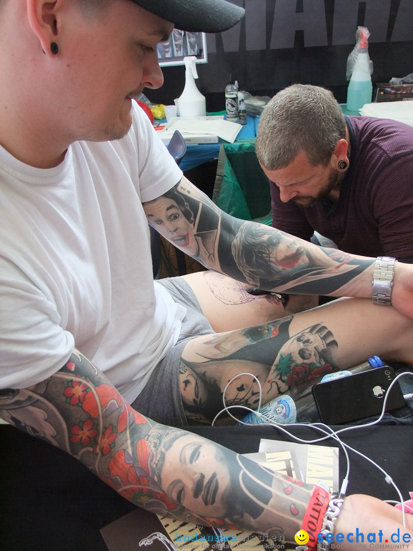 Tattoo Convention Bodensee 2012 - Schiffe: Friedrichshafen, 08.07.2012