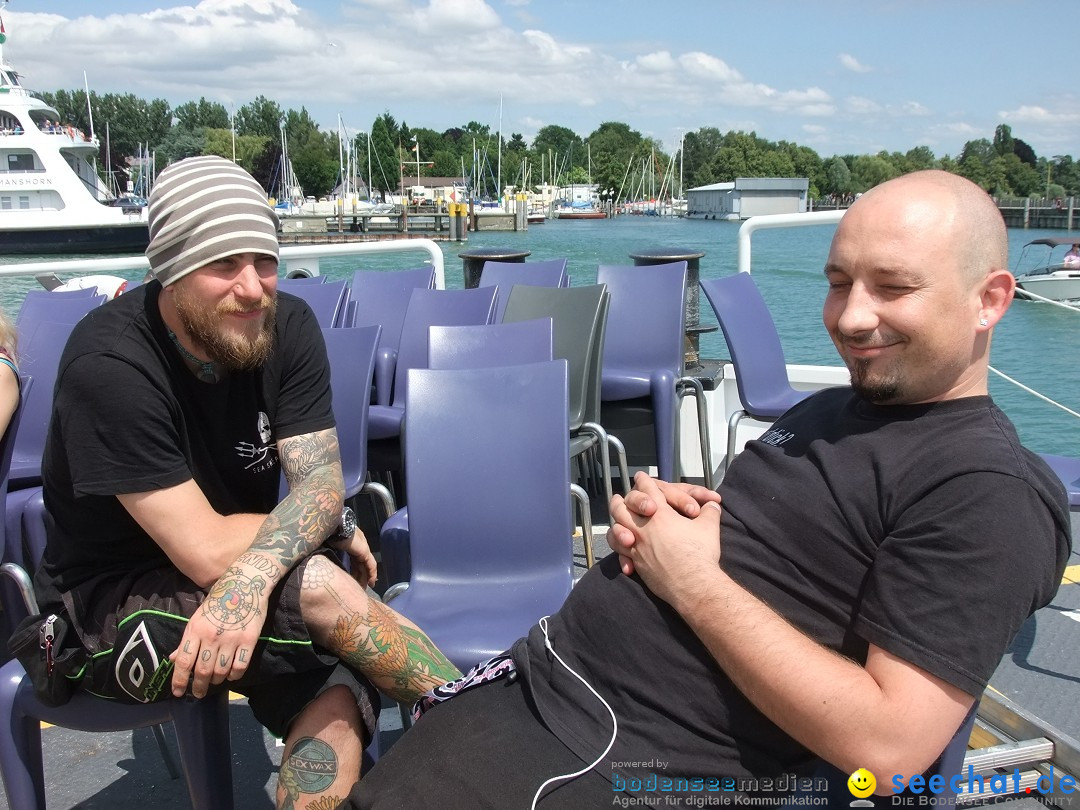 Tattoo Convention Bodensee 2012 - Schiffe: Friedrichshafen, 08.07.2012