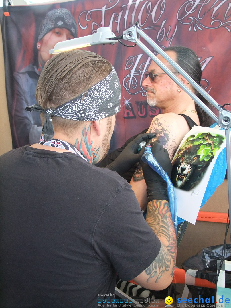 Tattoo Convention Bodensee 2012 - Schiffe: Friedrichshafen, 08.07.2012