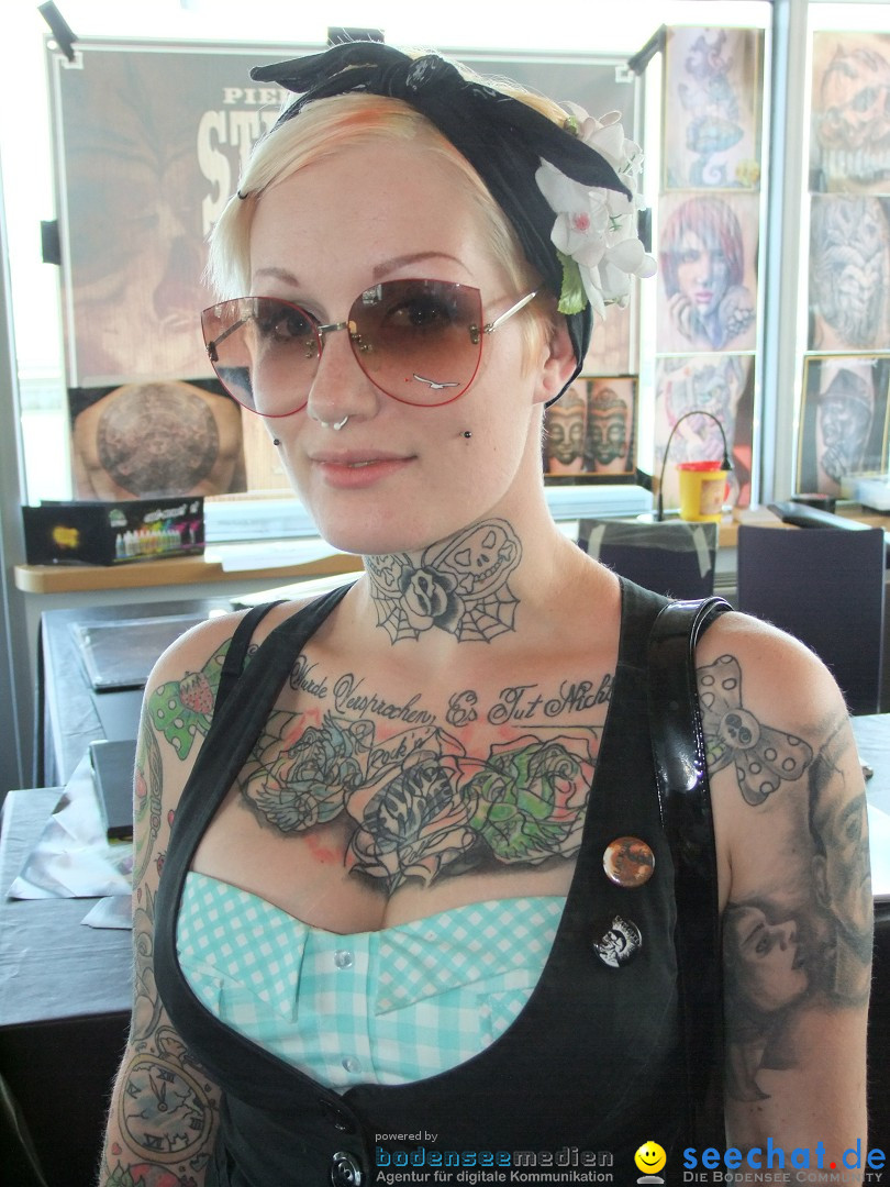 Tattoo Convention Bodensee 2012 - Schiffe: Friedrichshafen, 08.07.2012