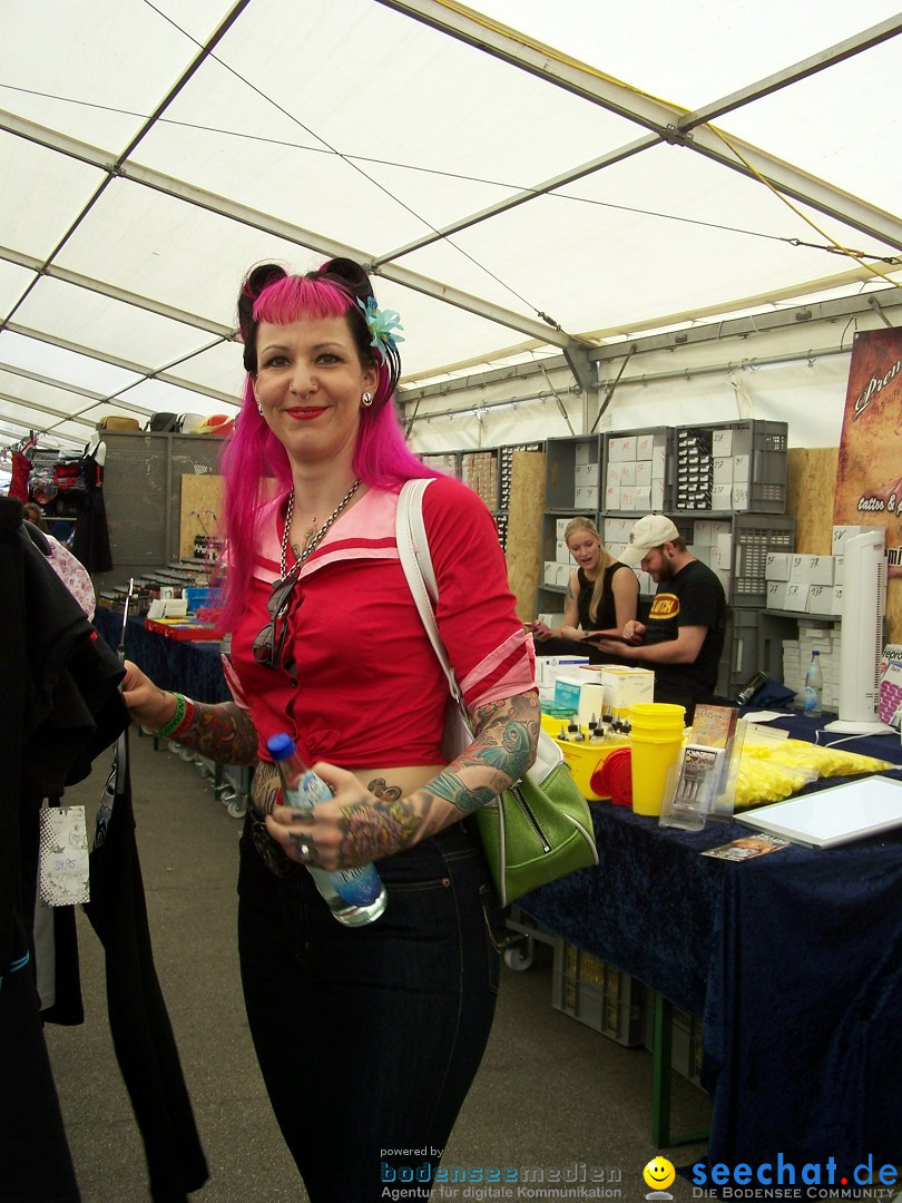 Tattoo Convention Bodensee 2012 - Schiffe: Friedrichshafen, 08.07.2012