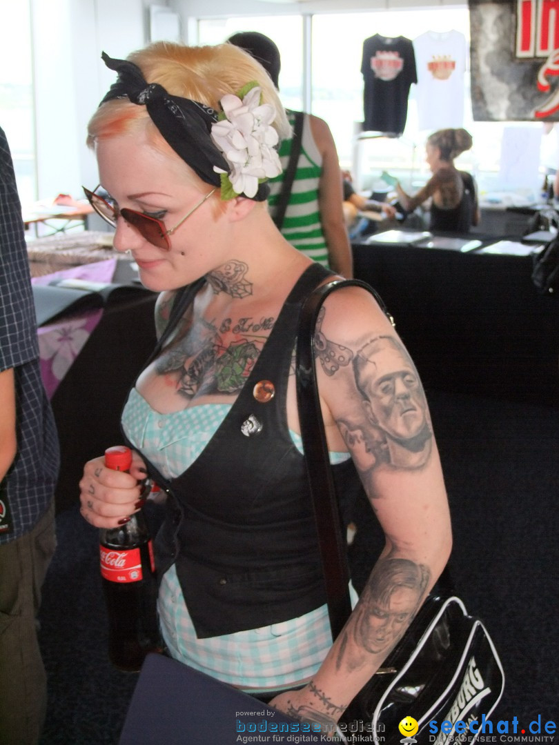 Tattoo Convention Bodensee 2012 - Schiffe: Friedrichshafen, 08.07.2012