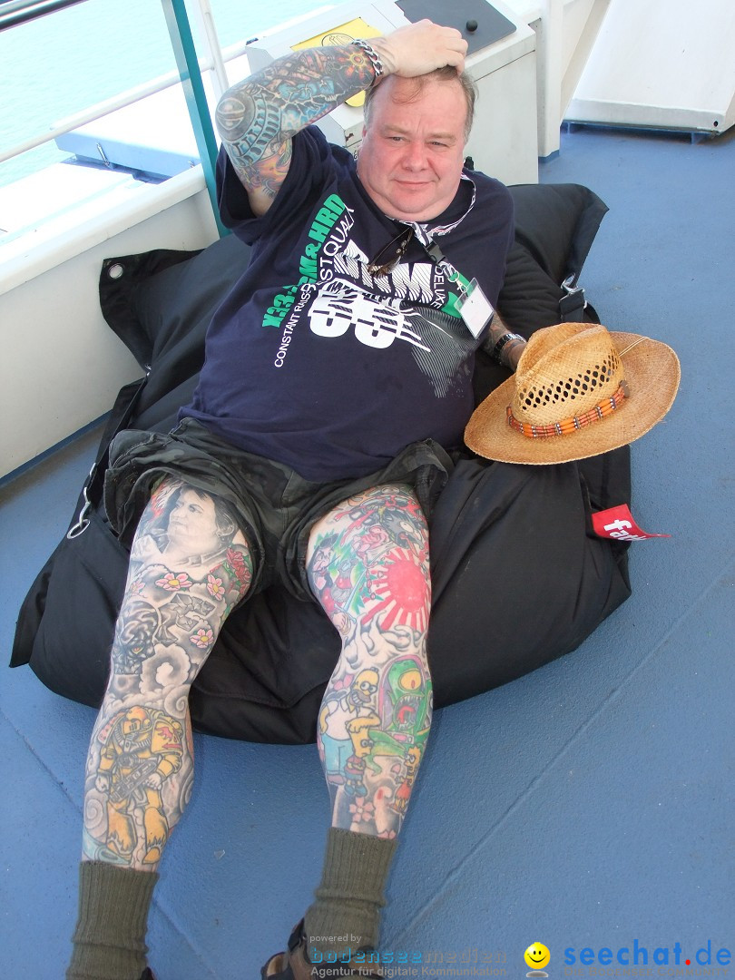 Tattoo Convention Bodensee 2012 - Schiffe: Friedrichshafen, 08.07.2012