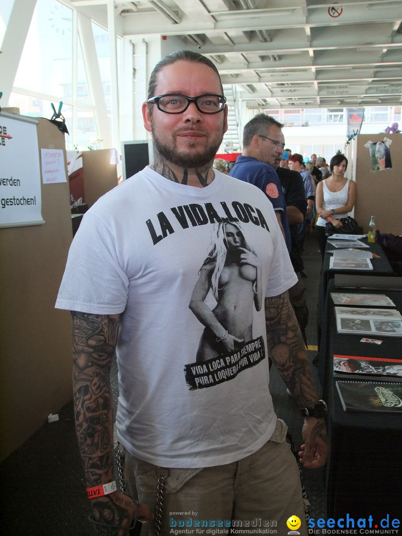 Tattoo Convention Bodensee 2012 - Schiffe: Friedrichshafen, 08.07.2012