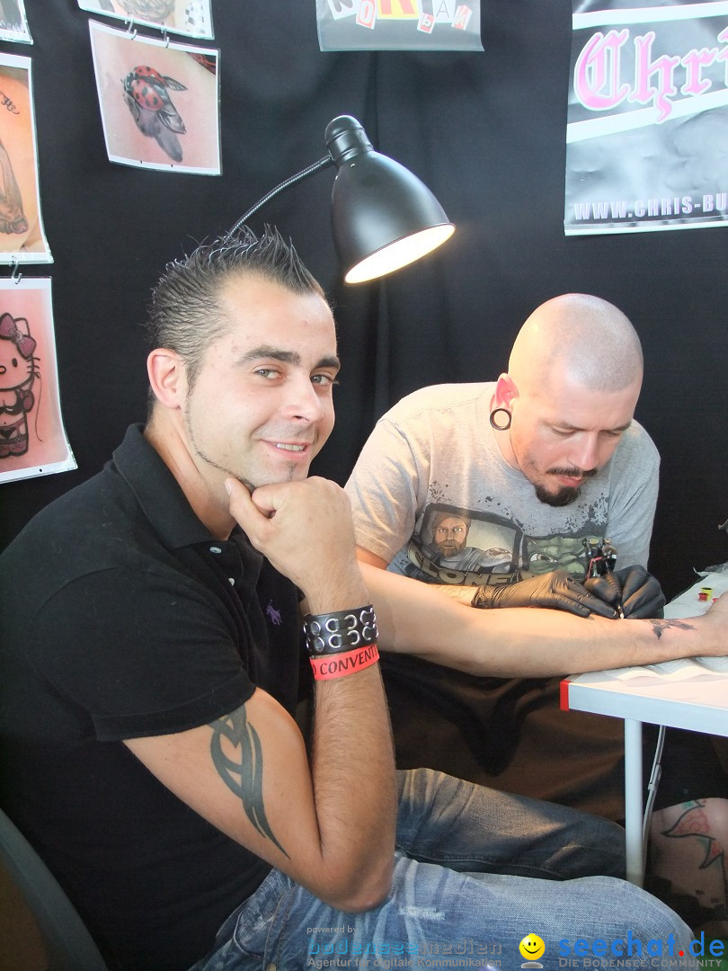 Tattoo Convention Bodensee 2012 - Schiffe: Friedrichshafen, 08.07.2012