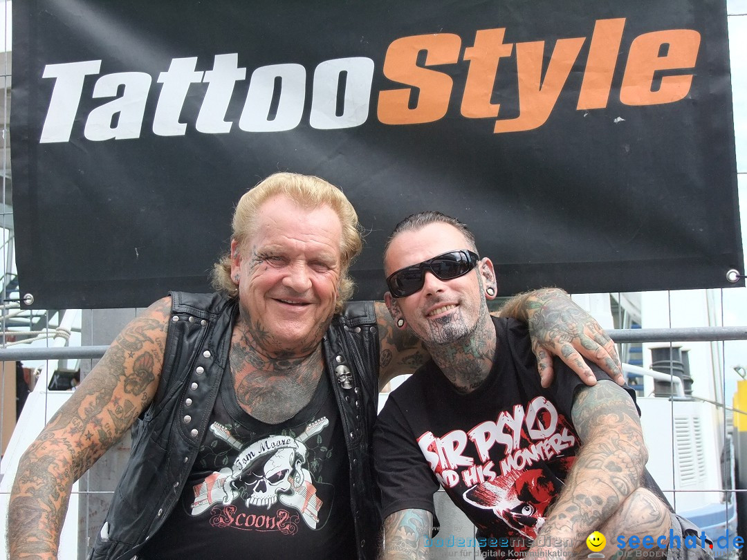 Tattoo Convention Bodensee 2012 - Schiffe: Friedrichshafen, 08.07.2012