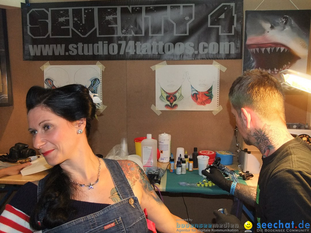 Tattoo Convention Bodensee 2012 - Schiffe: Friedrichshafen, 08.07.2012