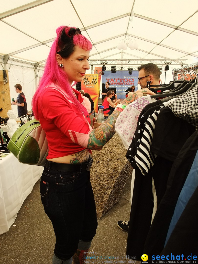 Tattoo Convention Bodensee 2012 - Schiffe: Friedrichshafen, 08.07.2012