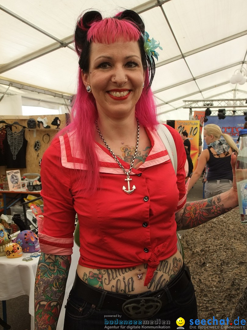 Tattoo Convention Bodensee 2012 - Schiffe: Friedrichshafen, 08.07.2012