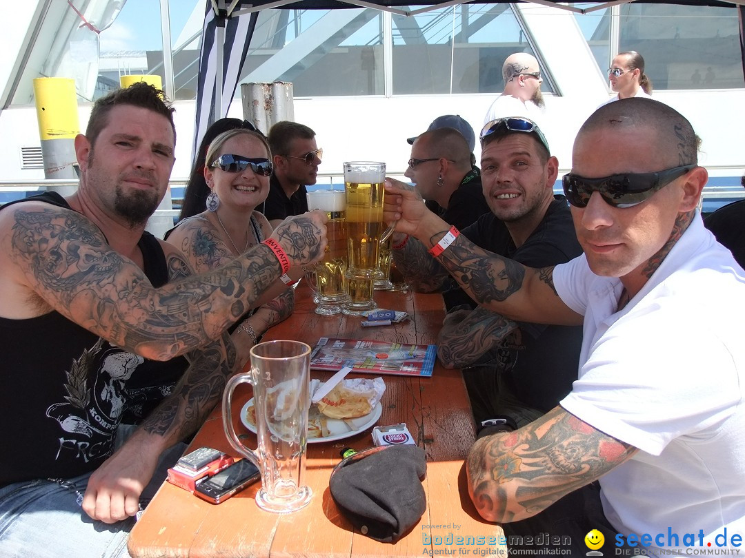 Tattoo Convention Bodensee 2012 - Schiffe: Friedrichshafen, 08.07.2012