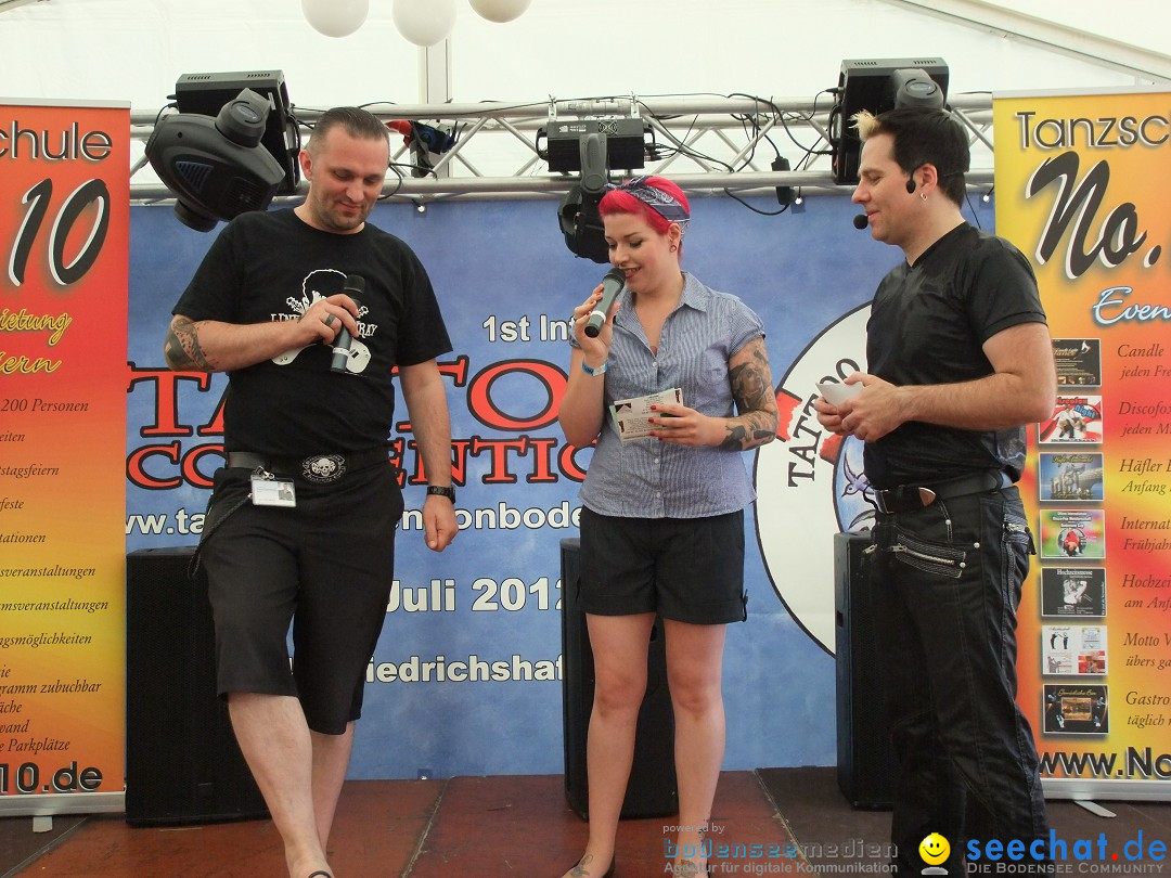 Tattoo Convention Bodensee 2012 - Schiffe: Friedrichshafen, 08.07.2012