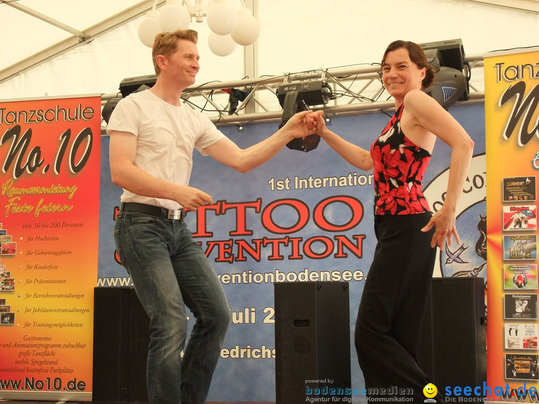 Tattoo Convention Bodensee 2012 - Schiffe: Friedrichshafen, 08.07.2012