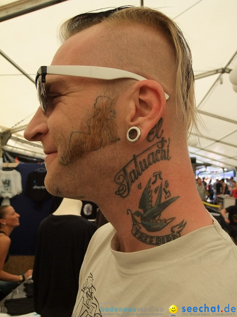 Tattoo Convention Bodensee 2012 - Schiffe: Friedrichshafen, 08.07.2012