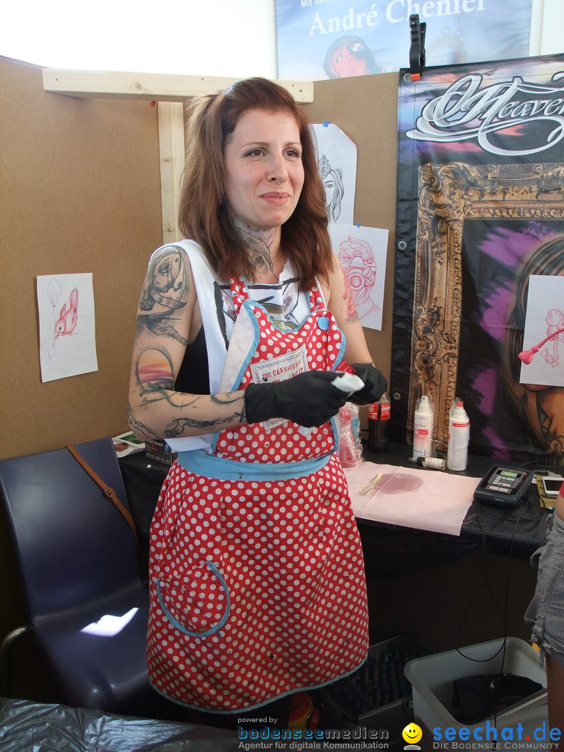 Tattoo Convention Bodensee 2012 - Schiffe: Friedrichshafen, 08.07.2012