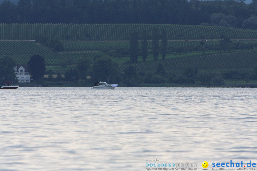 Bodenseequerung: Weltrekordversuch von ORCA - Bruno Dobelmann: Bodman am Bo