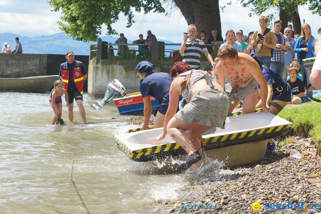 Badewannenrennen 2012: Wasserburg am Bodensee, 14.07.2012