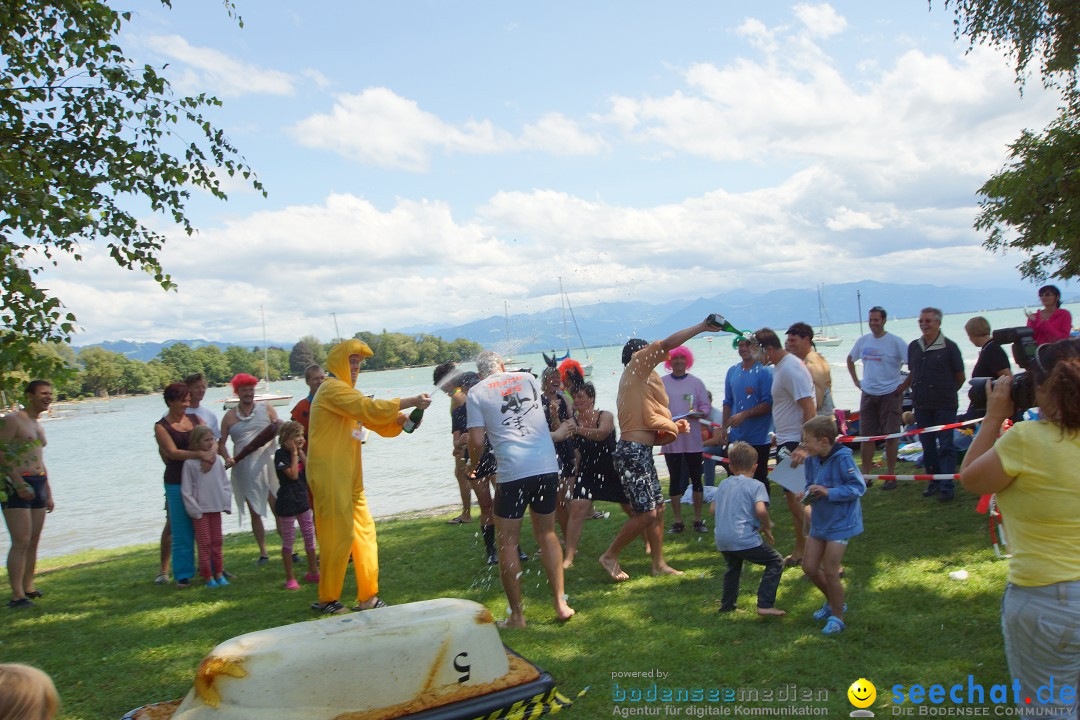 Badewannenrennen 2012: Wasserburg am Bodensee, 14.07.2012