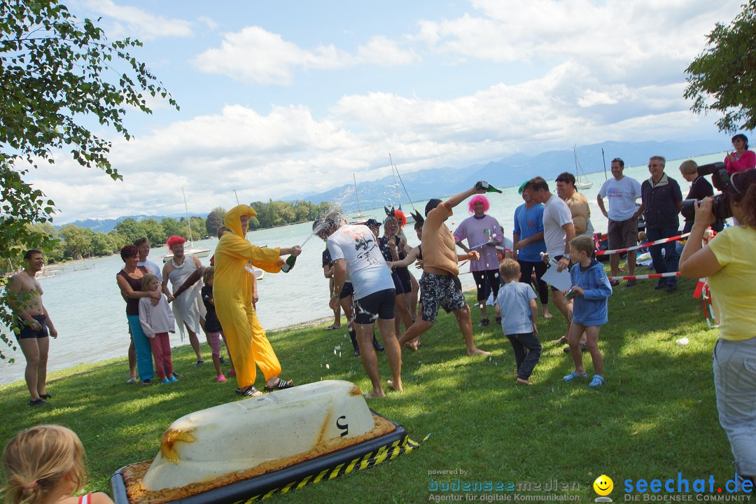 Badewannenrennen 2012: Wasserburg am Bodensee, 14.07.2012