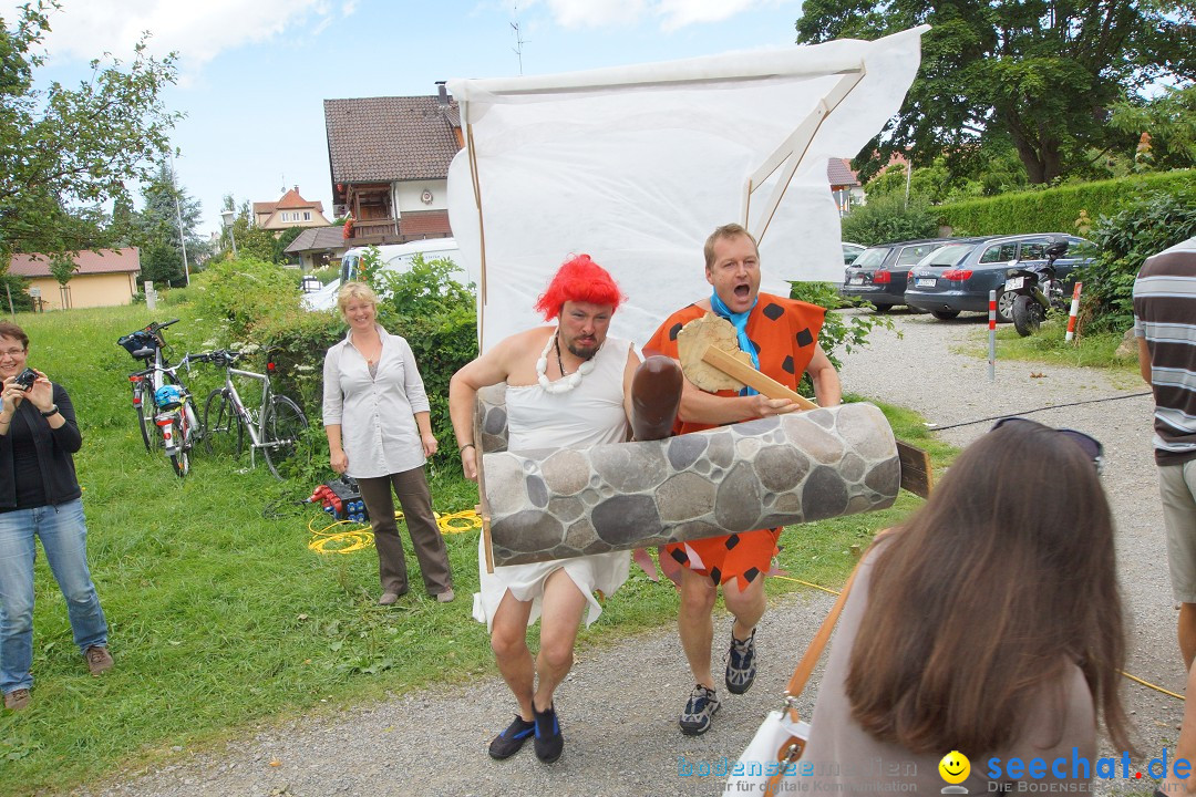 Badewannenrennen 2012: Wasserburg am Bodensee, 14.07.2012