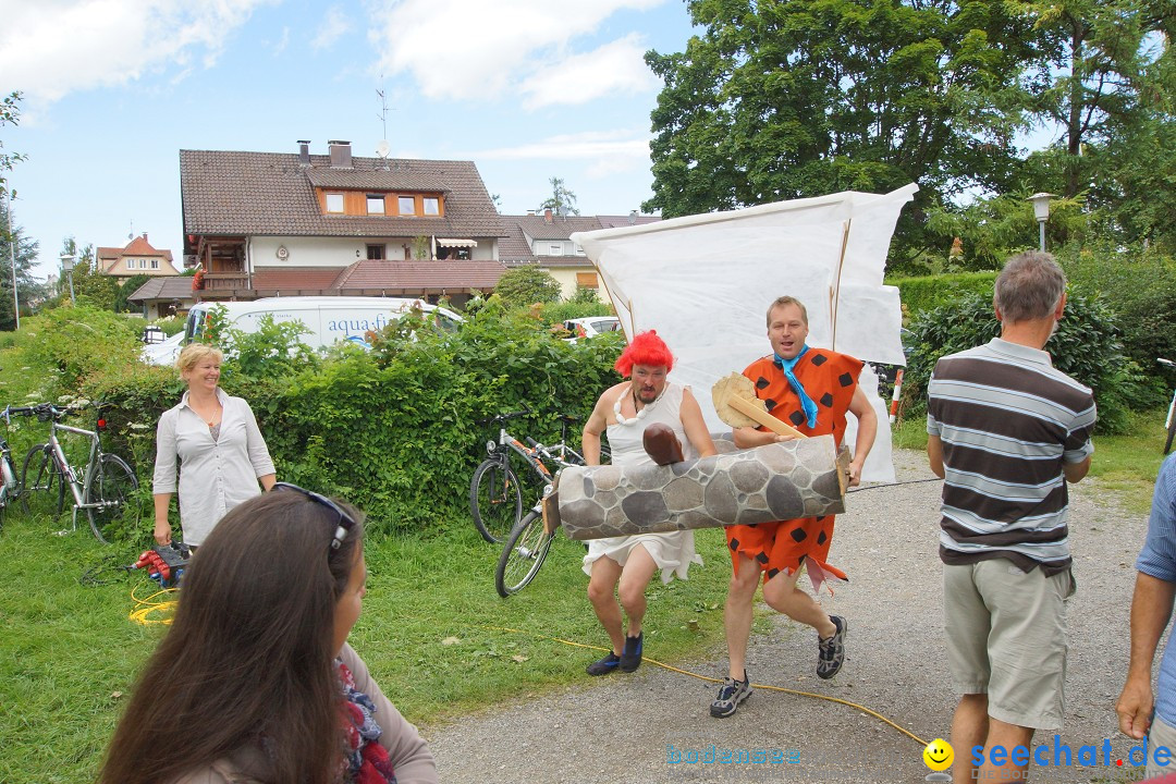 Badewannenrennen 2012: Wasserburg am Bodensee, 14.07.2012