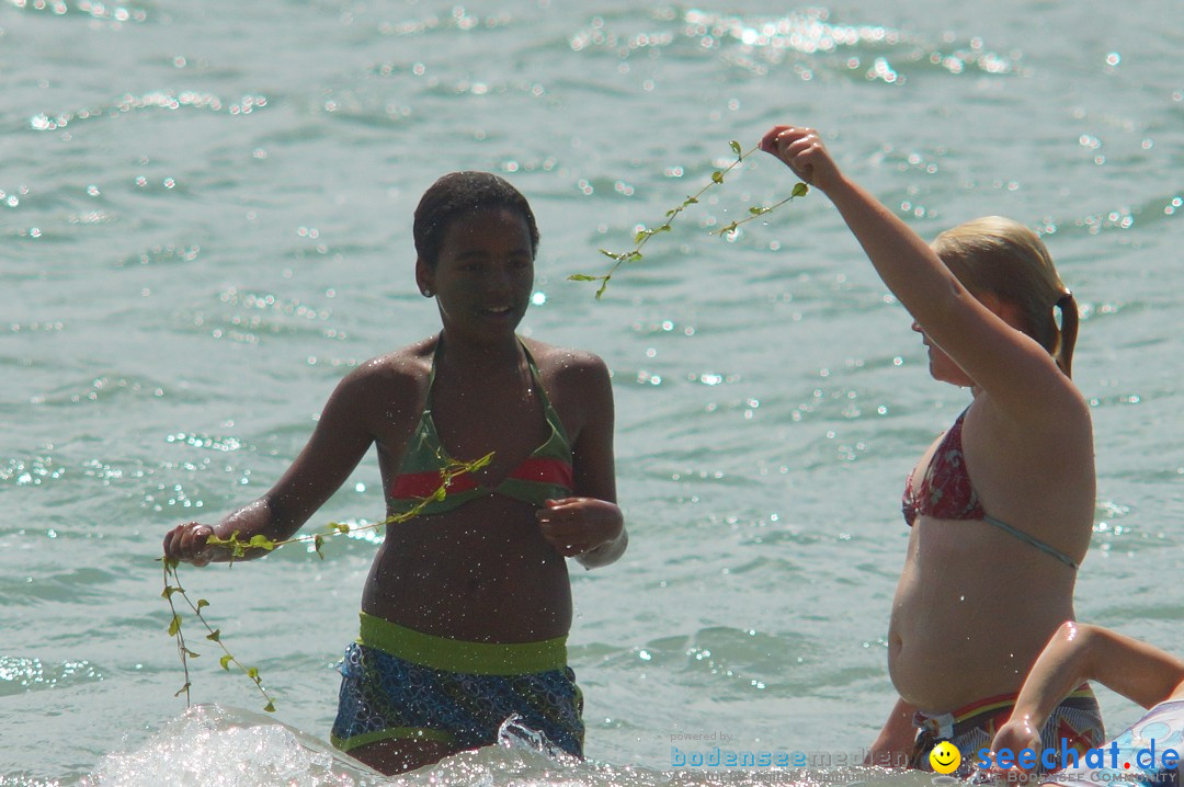 Badewannenrennen 2012: Wasserburg am Bodensee, 14.07.2012