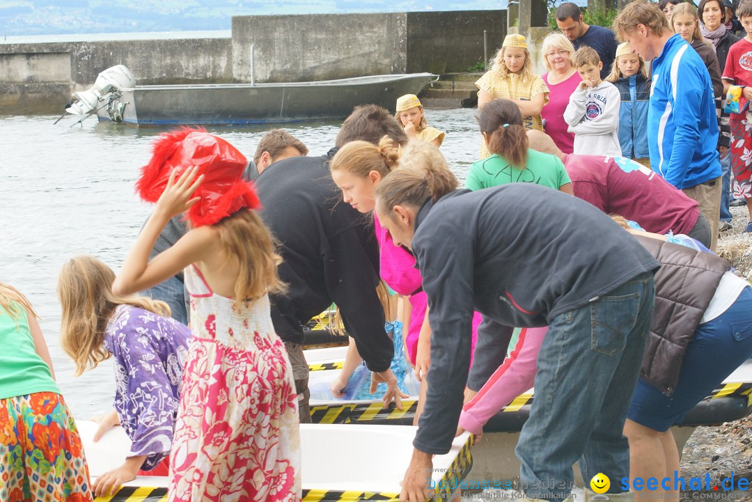 Badewannenrennen 2012: Wasserburg am Bodensee, 14.07.2012