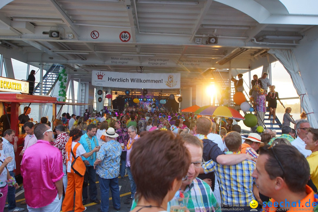 Schlagerboot XXL mit Papis Pumpels: Friedrichshafen am Bodensee, 14.07.2012