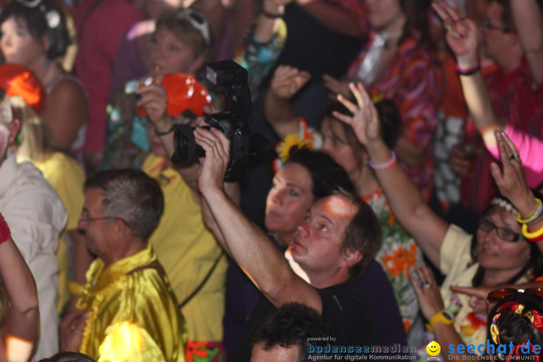 Schlagerboot XXL mit Papis Pumpels: Friedrichshafen am Bodensee, 14.07.2012